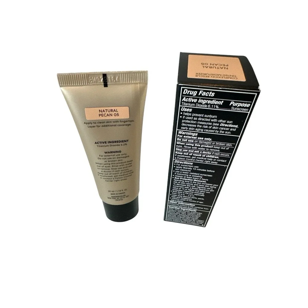 BareMinerals Complexion Tinted Moisturizer SPF 30 Sunscreen Natural Pecan 05 New